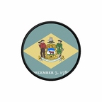 PR 10070 Delaware flag rond