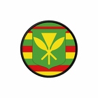 PR 10062 Kanakamaoli flag rond