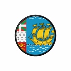 PR 10060 Stpierreetmiquelon flag rond