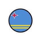 PR 10047 Aruba flag rond