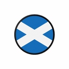 PR 10042 Ecosse flag rond
