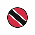 PR 10009 Trinitetobago flag rond