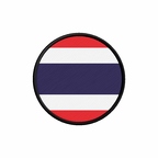 PR 10005 Thailande flag rond