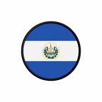 PR 9986 Salvador flag rond
