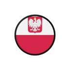 PR 9973 Pologneaigle flag rond