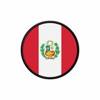 PR 9970 Perou flag rond