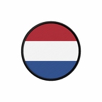 PR 9969 Paysbas flag rond