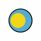 r9965 Palaos flag rond
