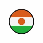 PR 9957 Niger flag rond
