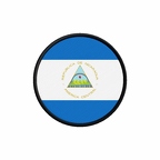 PR 9956 Nicaragua flag rond