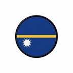 PR 9954 Nauru flag rond