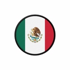 PR 9946 Mexique flag rond