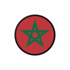 PR 9942 Maroc flag rond