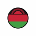 PR 9937 Malawi flag rond