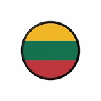 PR 9931 Lituanie flag rond