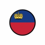 PR 9930 Liechtenstein flag rond
