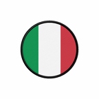 PR 9916 Italie flag rond