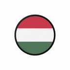 PR 9908 Hongrie flag rond