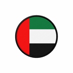 PR 9898 Emiratsarabesunis flag rond
