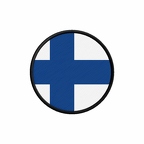 PR 9893 Finlande flag rond