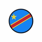 PR 9876 Congordc flag rond