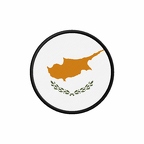 PR 9872 Chypre flag rond