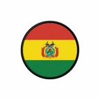 PR 9858 Bolivie flag rond