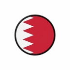 PR 9850 Bahrain flag rond