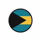 PR 9849 Bahamas flag rond