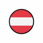 PR 9847 Autriche flag rond