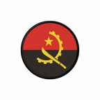 PR 9841 Angola flag rond