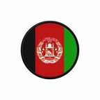 PR 9836 Afghanisthan flag rond