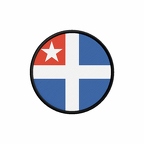 PR 10202 CRETE flag rond