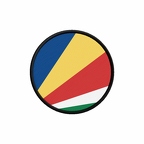 PR 9991 Seychelles flag rond