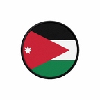 PR 9920 Jordanie flag rond