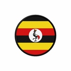 PR 9962 Ouganda flag rond