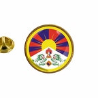 AX 10038 Tibet flag rond