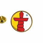 AX 10120 Nunavut flag rond