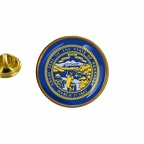 AX 10087 Nebraska flag rond