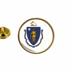 AX 10082 Massachusetts flag rond