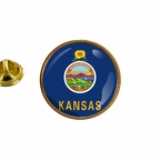 AX 10077 Kansas flag rond
