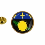 AX 10029 Guadeloupe flag rond