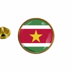 AX 9999 Suriname flag rond