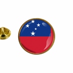 AX 9987 Samoa flag rond