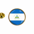 AX 9956 Nicaragua flag rond