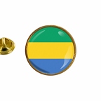 AX 9912 Gabon flag rond