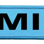 DCP 672 Min  bleu noir