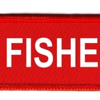 DCP 682 FISHERMAN POISSON rouge blanc