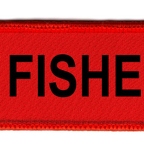 DCP 682 FISHERMAN POISSON rouge noir