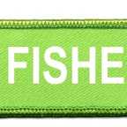 DCP 682 FISHERMAN POISSON vert blanc